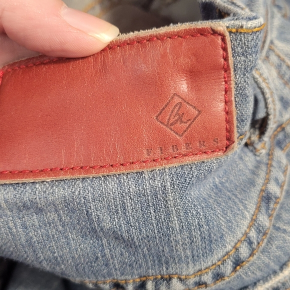 Barbara Lesser Fibers Red Label Women's Jeans with studs Size 10 - Picture 8 of 8